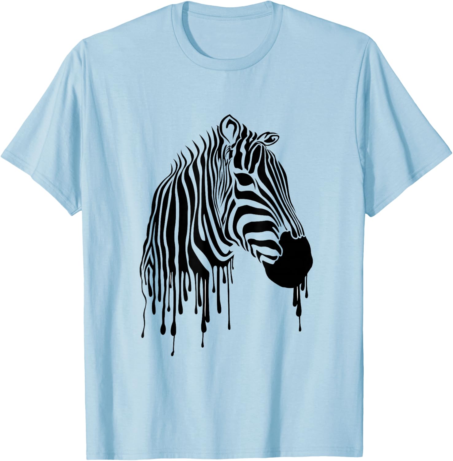 Zebra shirt , zebra shirt for , zebra for boys T-Shirt - T-Shirt | Light Blue