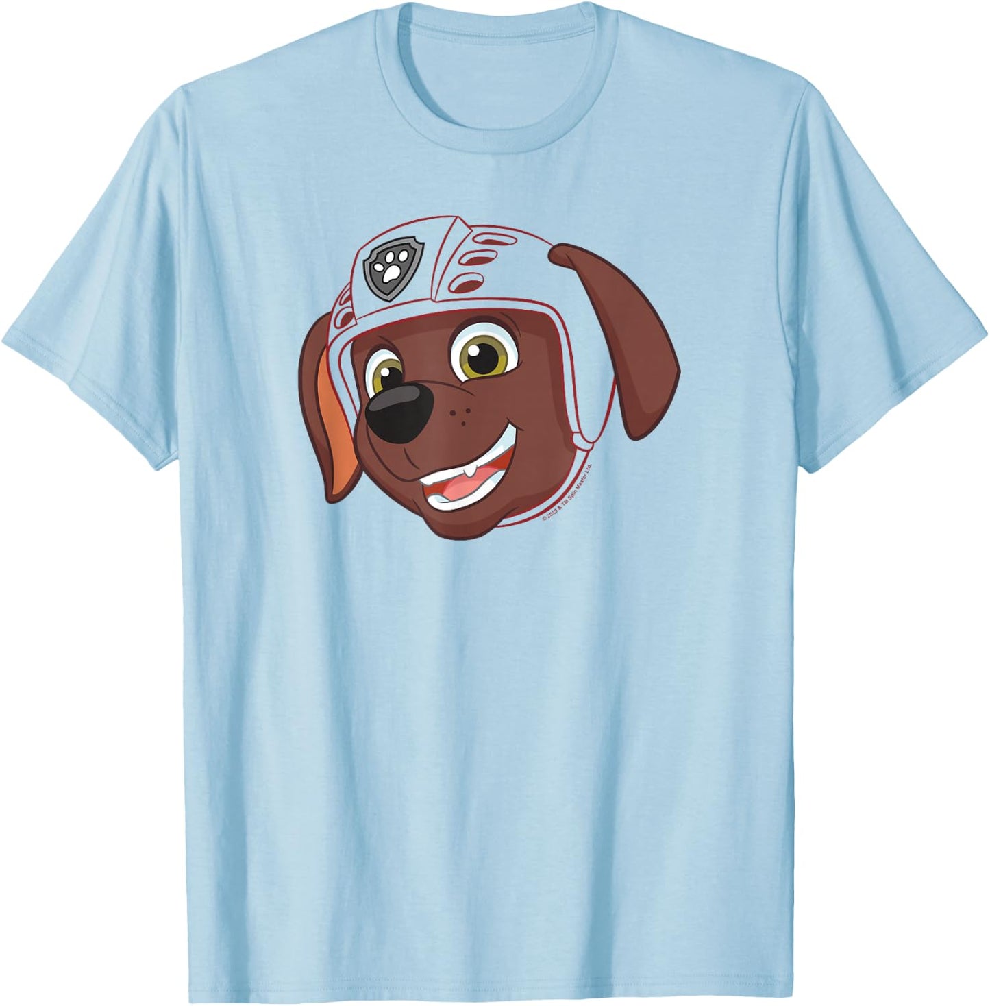 PAW Patrol Zuma Grin , orange T-Shirt - T-Shirt | Light Blue