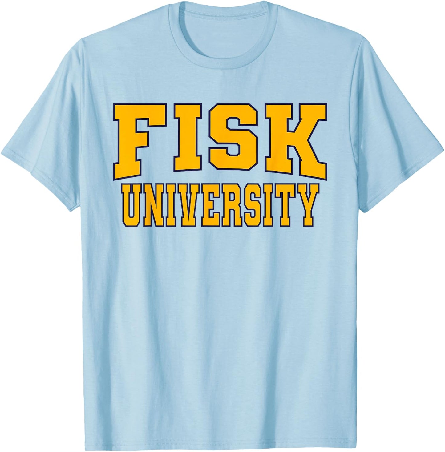 Fisk University Apparel Sports Fan T-Shirt - T-Shirt | Light Blue