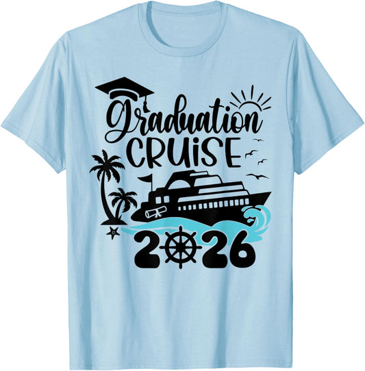 Grad Vacay T-Shirt - T-Shirt | Light Blue