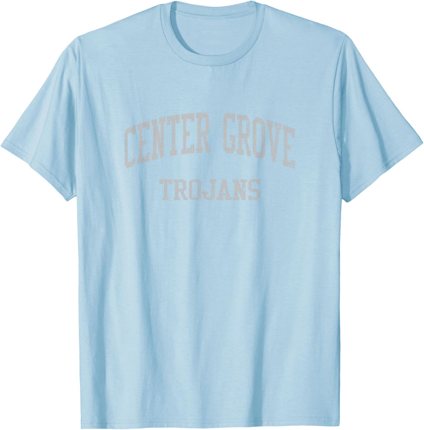Center Grove High School HS Greenwood in Vintage Sports T-Shirt - T-Shirt | Light Blue