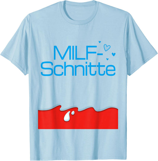 Milf Cuts X Milf Cuts Only Love Date Milfs Fans , White T-Shirt - T-Shirt | Light Blue