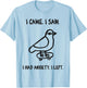 Bird Meme I Came I Saw I Had Anxiety I Left T-Shirt - T-Shirt | Light Blue