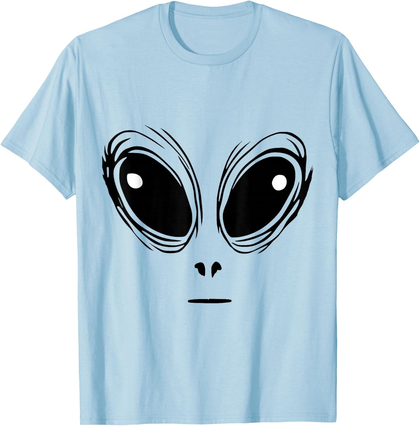 Alien Alien Costume Fancy Dress Carnival Halloween , Green T-Shirt - T-Shirt | Light Blue