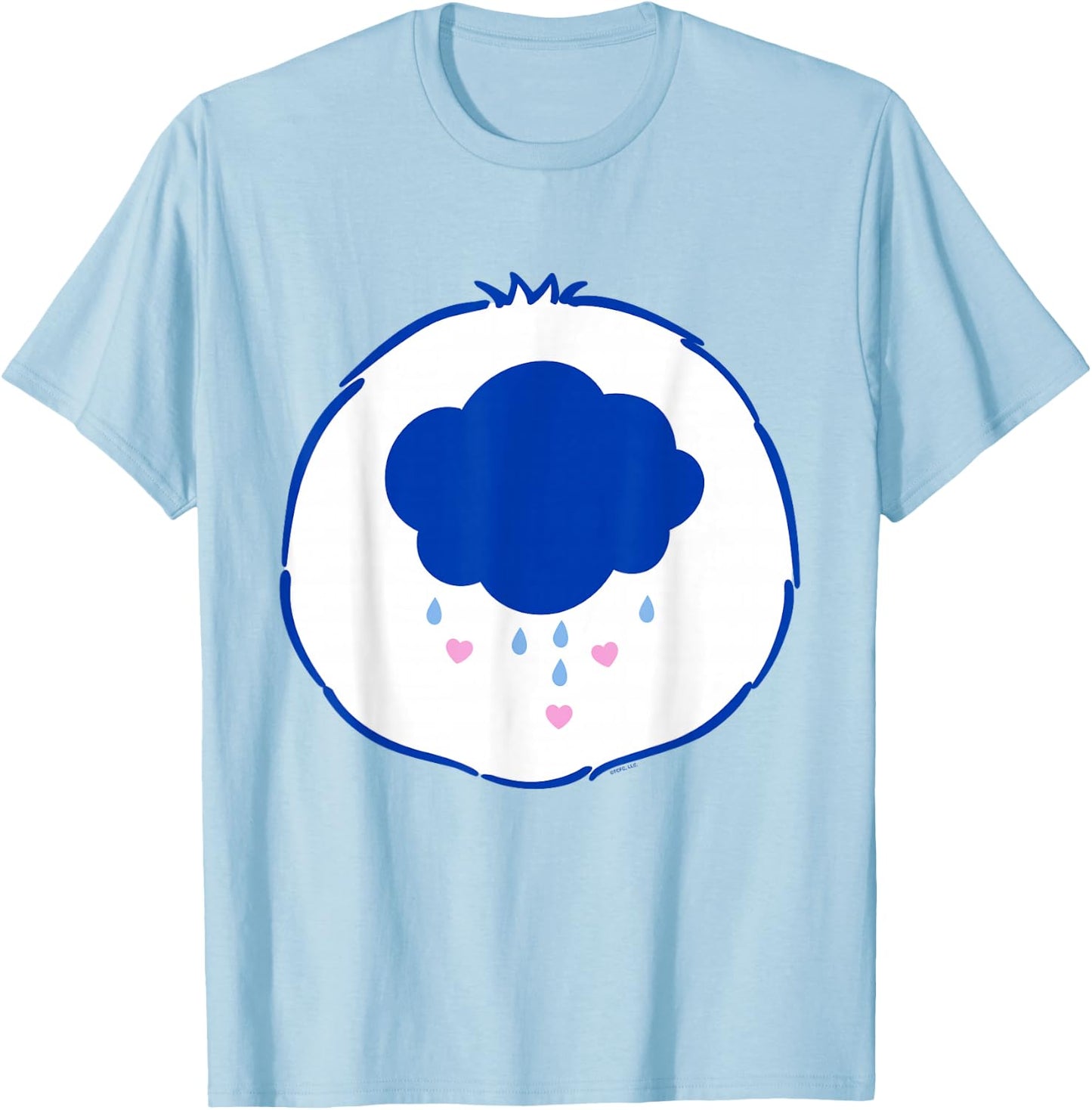 Care Bears Grumpy Belly T-Shirt - T-Shirt | Light Blue