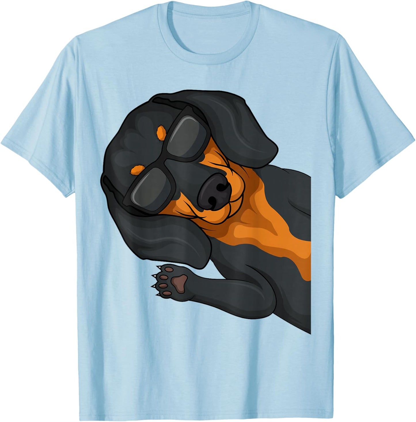 Dachshund Dachshund Teckel Children Women T-Shirt - T-Shirt | Light Blue