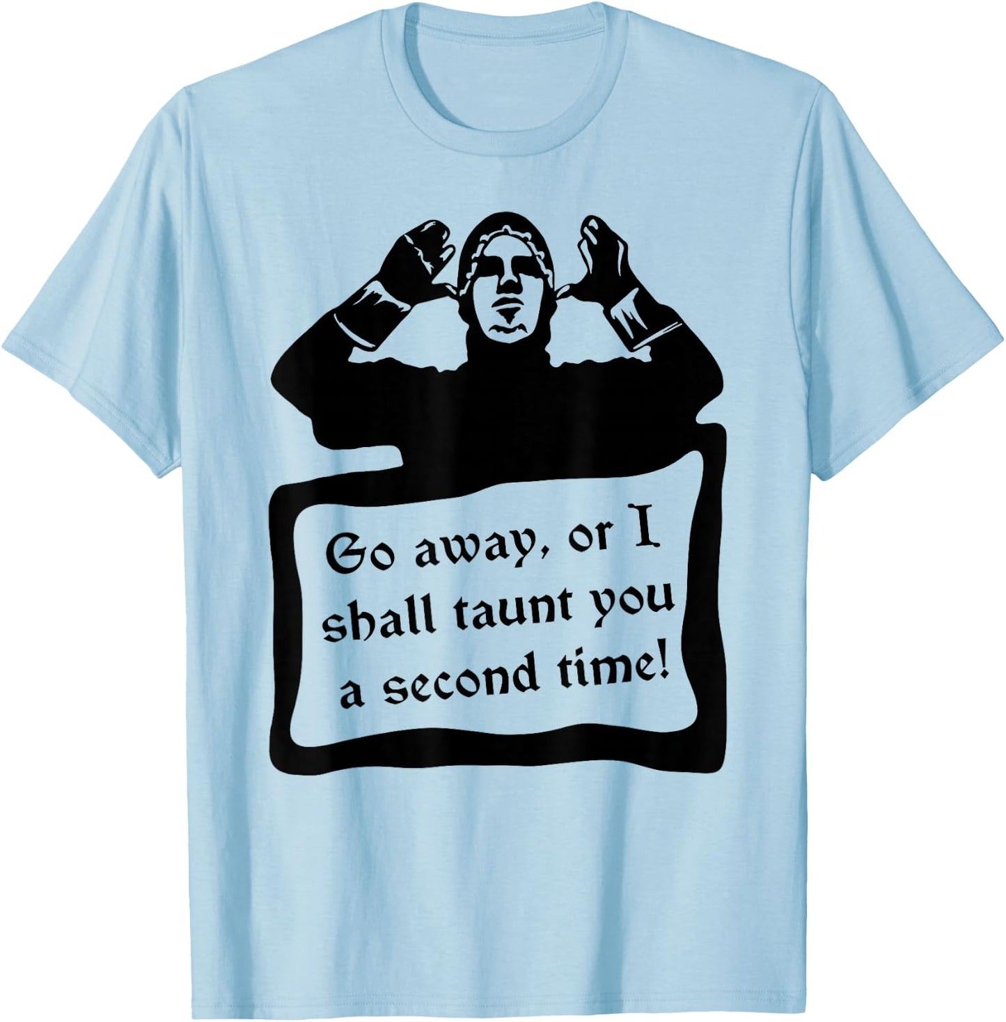 Holy Grail French Taunt T-Shirt - T-Shirt | Light Blue