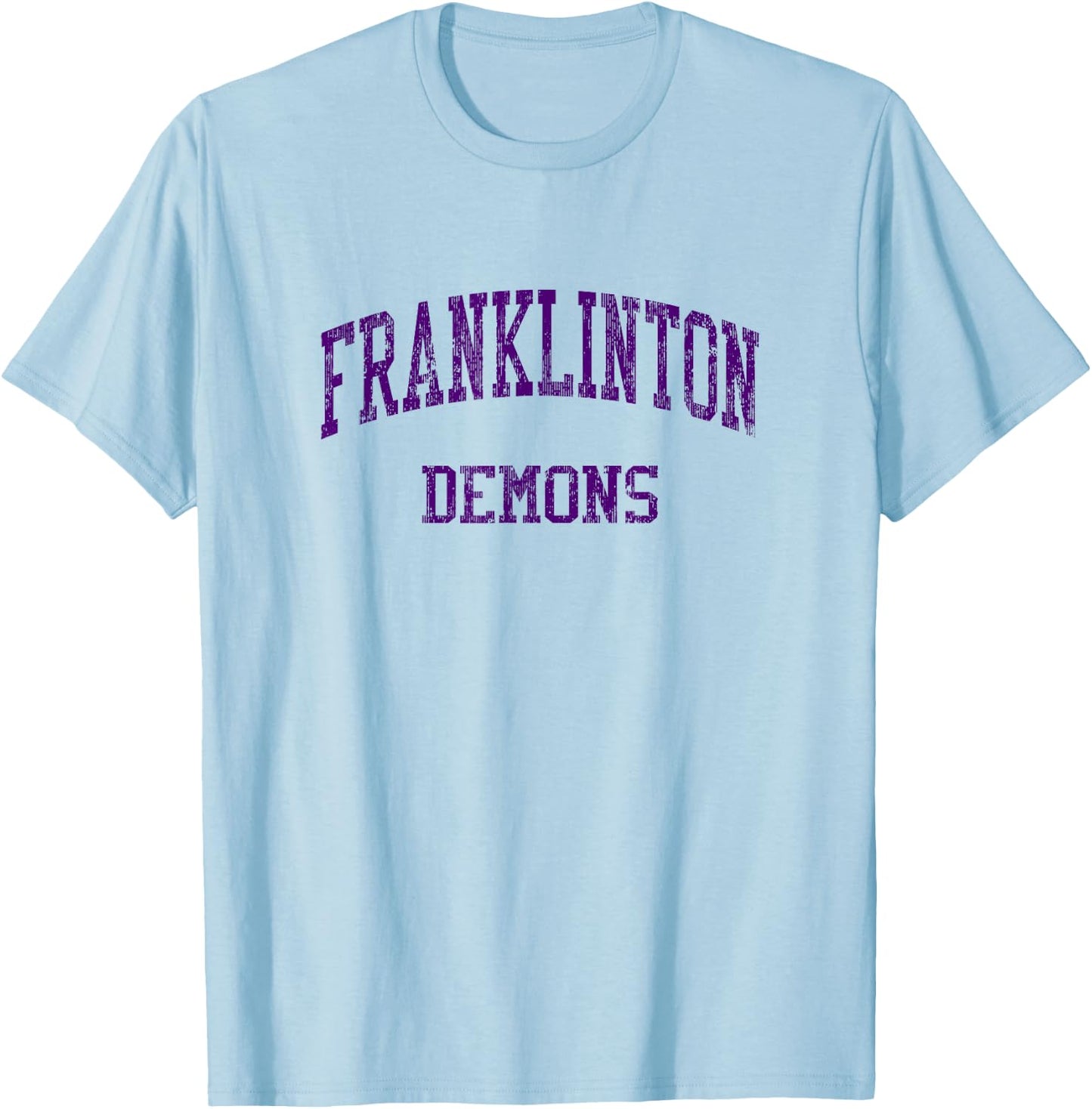 Franklinton High School HS Franklinton LA Vintage Sports T-Shirt - T-Shirt | Light Blue