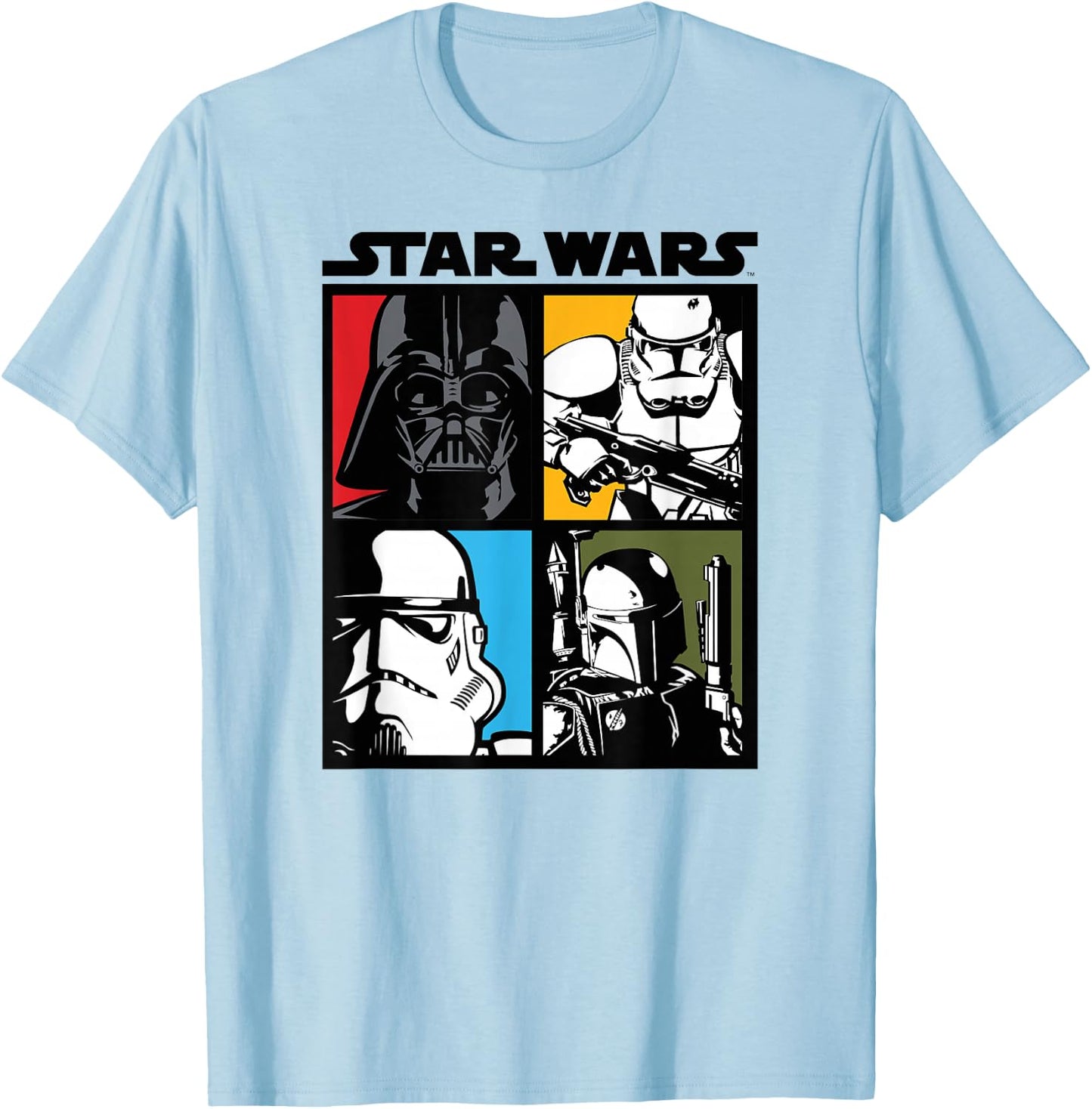 Star Wars Empire Group T-Shirt - T-Shirt | Light Blue