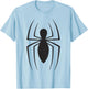 Marvel Spider-Man Classic Spider Logo T-Shirt - T-Shirt | Light Blue