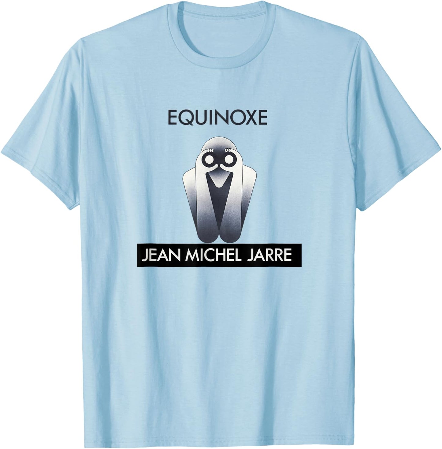 Jean-Michel Jarre , grey, S T-Shirt - T-Shirt | Light Blue