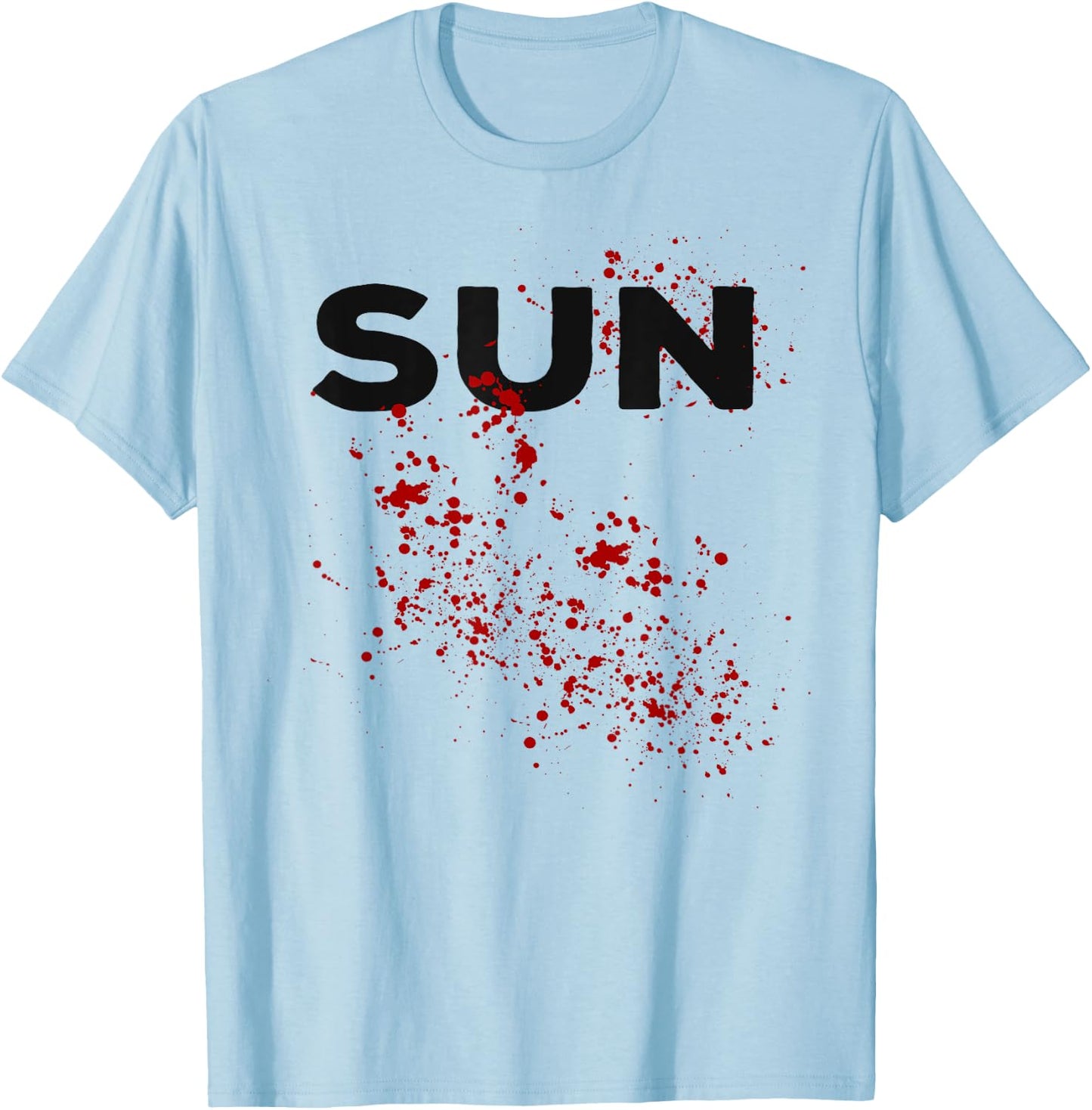 Sunday Shark Matching Group Halloween Costume T-Shirt - T-Shirt | Light Blue