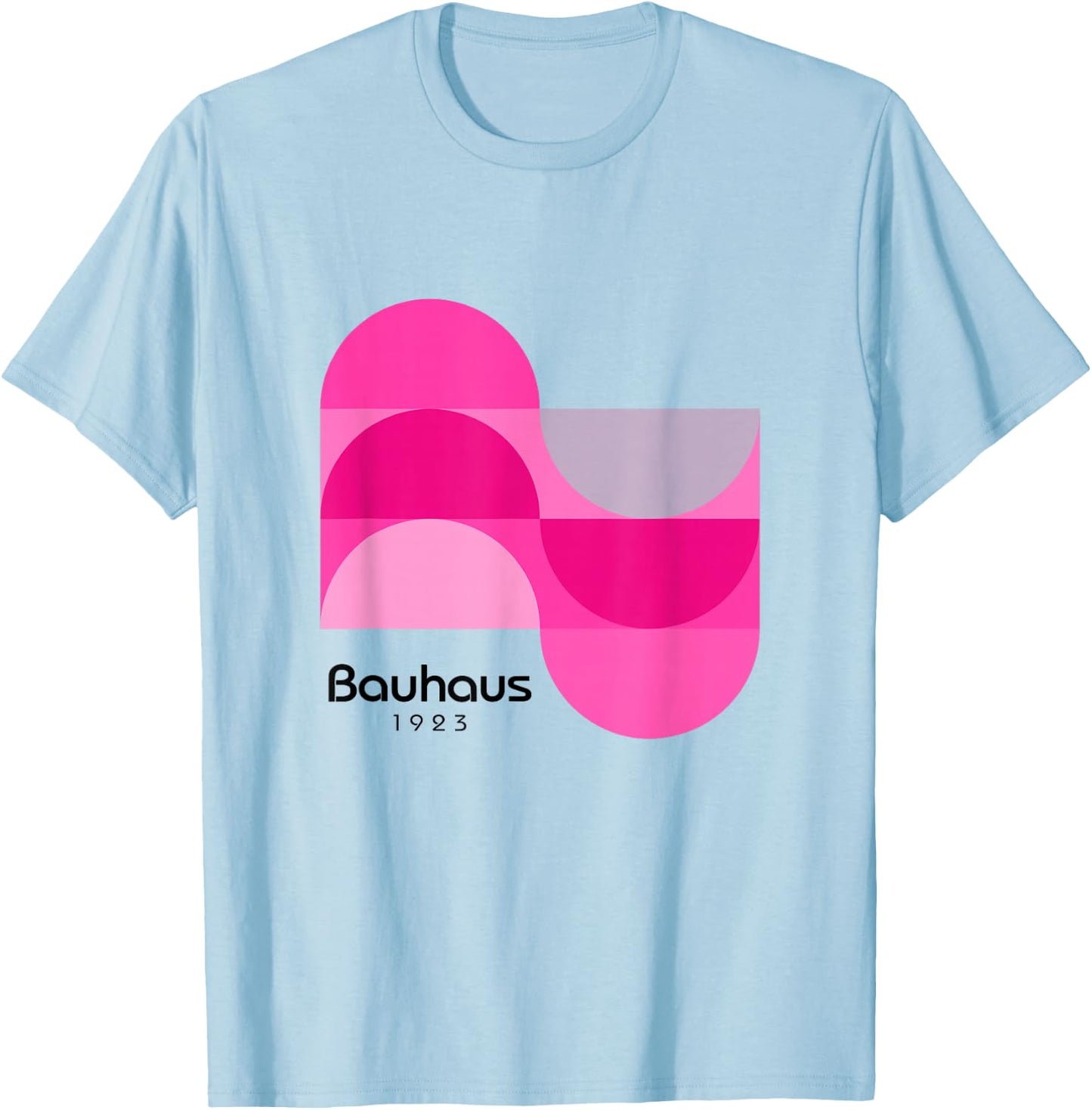 100 years of Bauhaus Design School - Bauhaus Poster 1923 T-Shirt - T-Shirt | Light Blue