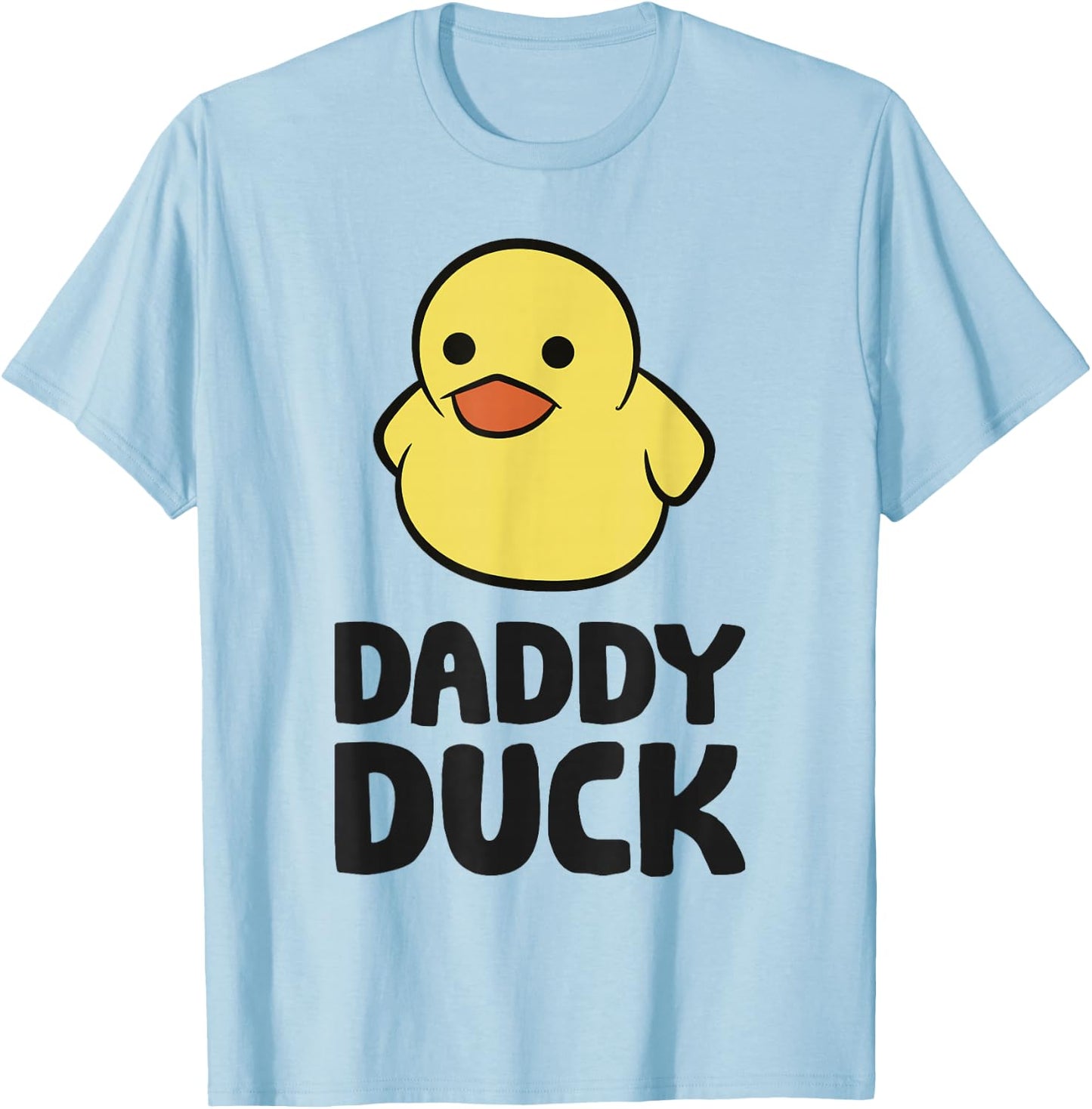 Daddy Duck Rubber Duck Dad T-Shirt - T-Shirt | Light Blue