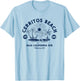 Retro Surfing Cerritos Beach Baja California Sur Surfer T-Shirt - T-Shirt | Light Blue