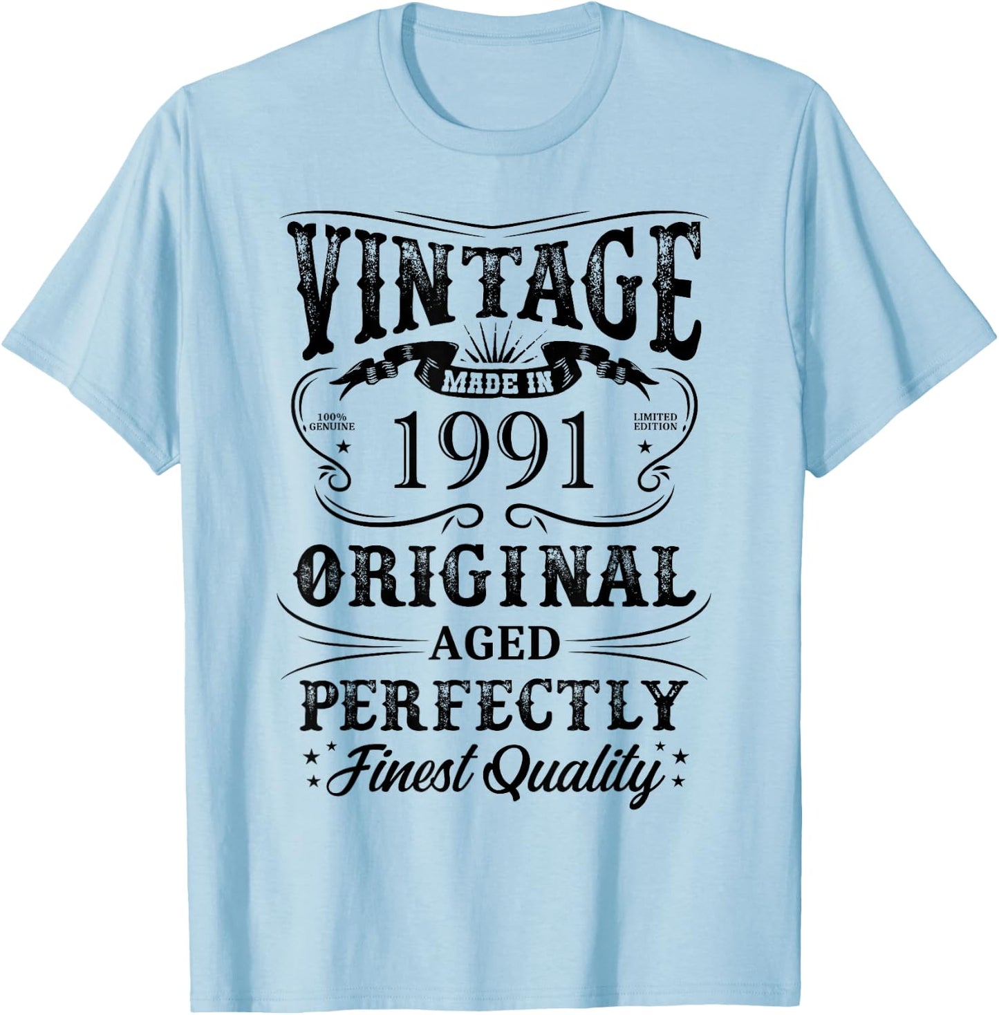 Millésime 1991 Légendaire Depuis 1991 T-Shirt - T-Shirt | Light Blue