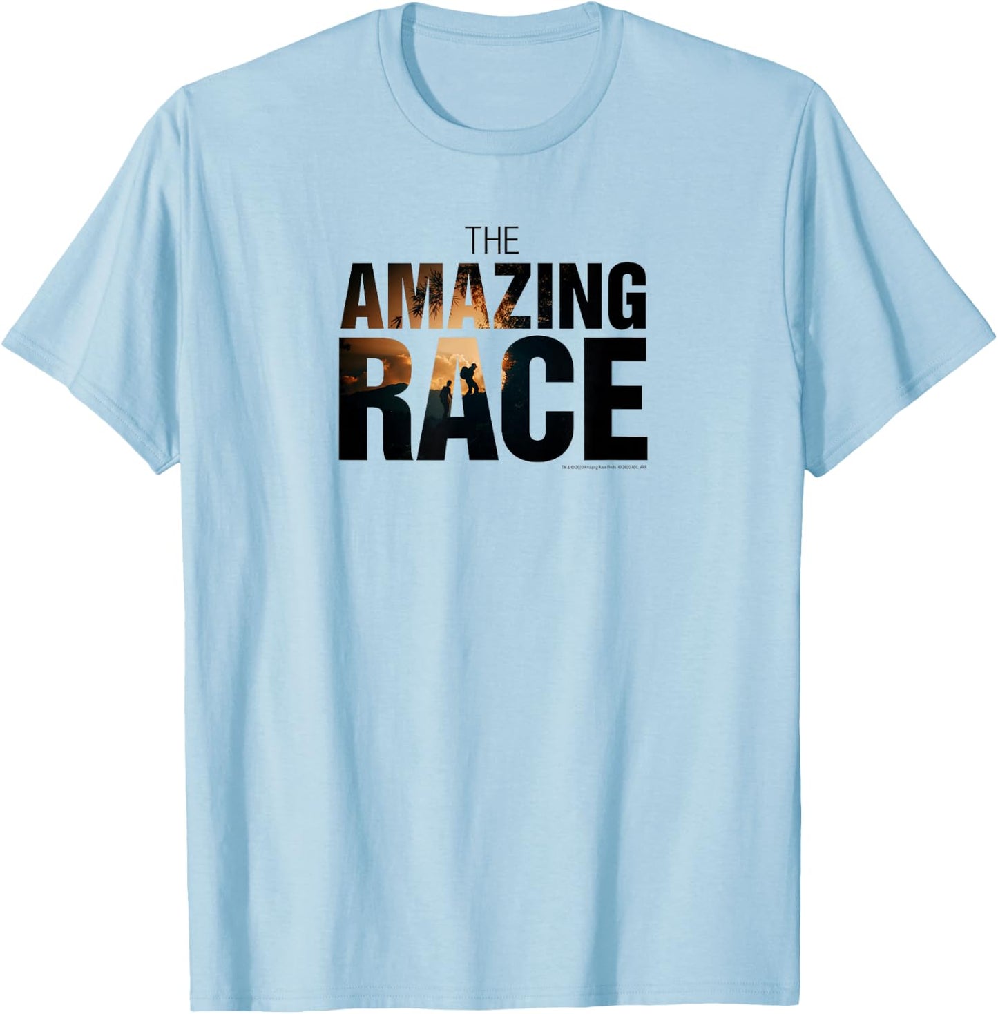 The Amazing Race Color Logo T-Shirt - T-Shirt | Light Blue