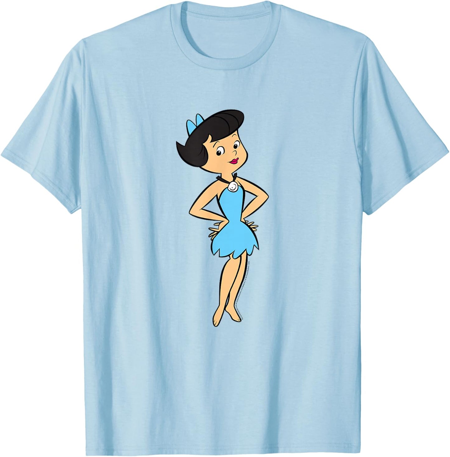 The Flintstones Betty Rubble Big Solo Shot T-Shirt - T-Shirt | Light Blue