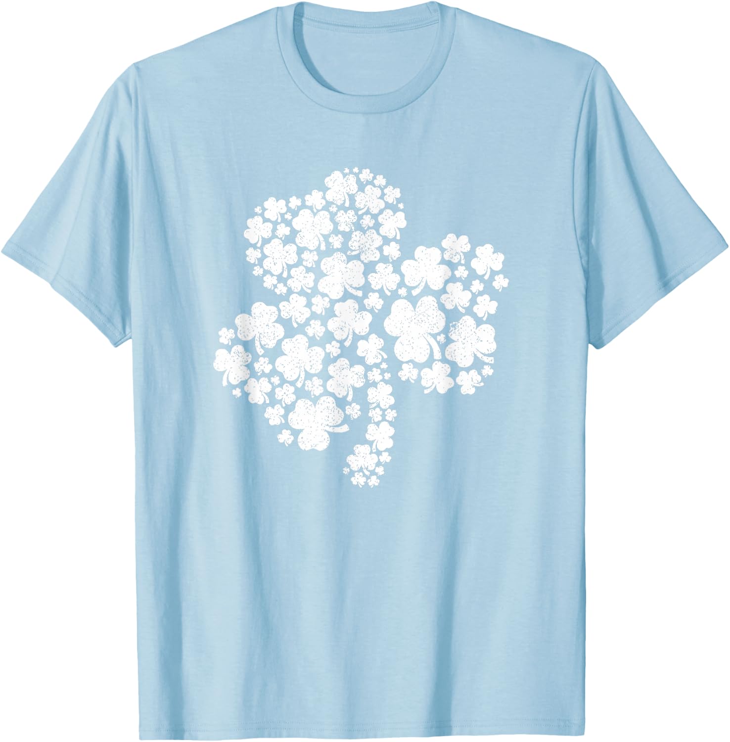 Shamrock of Shamrocks St Patrick's Day Clover T-Shirt - T-Shirt | Light Blue
