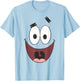 SpongeBob SquarePants Halloween Big Patrick Face Costume , pink T-Shirt - T-Shirt | Light Blue