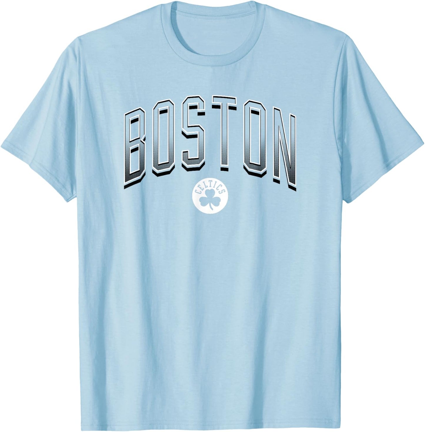NBA - Boston Celtics City Wordmark Logo T-Shirt - T-Shirt | Light Blue