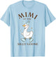 Mimi of The Silly Goose Birthday Family 1st Birthday T-Shirt - T-Shirt | Light Blue