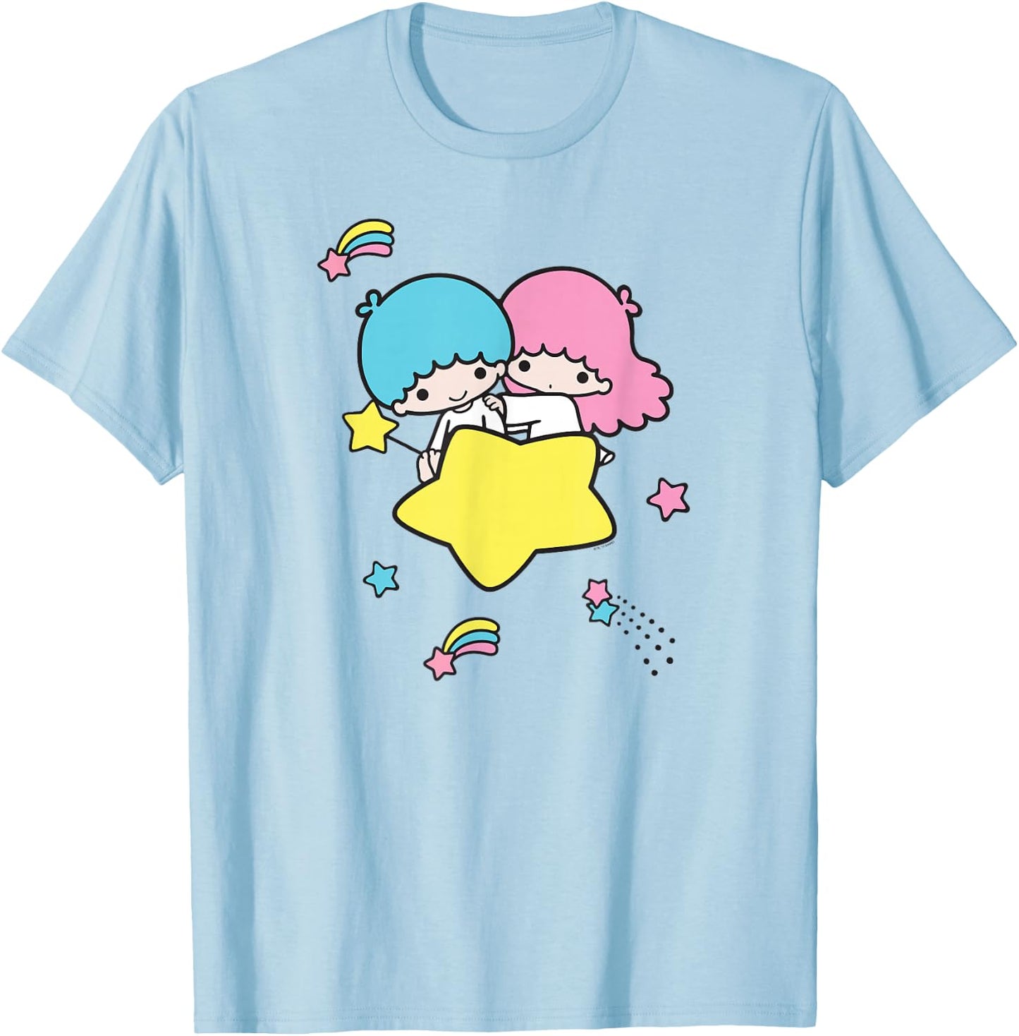 Little Twin Stars Shooting Star T-Shirt - T-Shirt | Light Blue