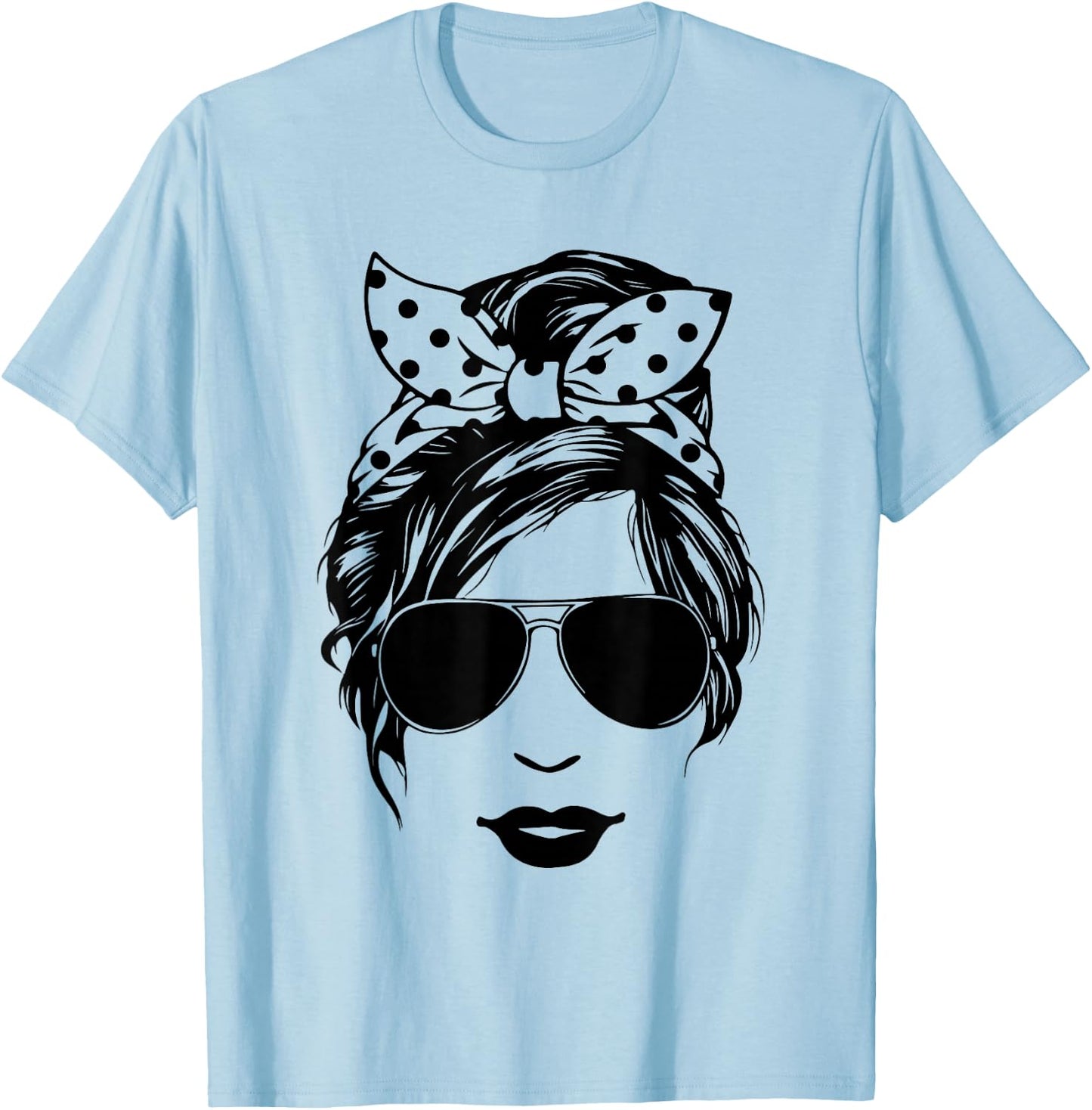 Rockabilly Men's Women's Pin Up Girl 50s Rock and Roll , White T-Shirt - T-Shirt | Light Blue