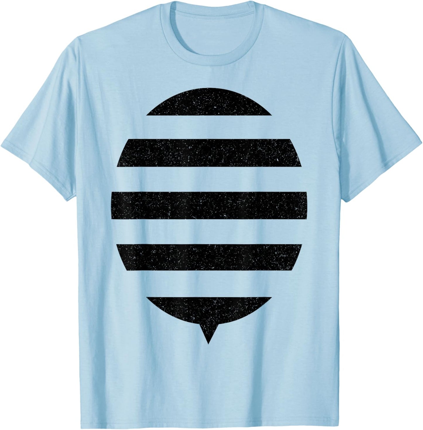 Bumblebee Bee Costume Kids Boys Girls Easy DIY Halloween T-Shirt - T-Shirt | Light Blue