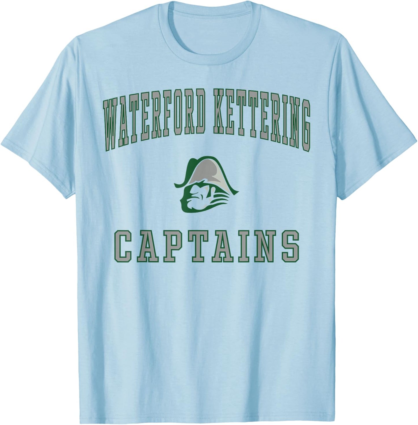 Waterford Kettering High School Captains T-Shirt - T-Shirt | Light Blue