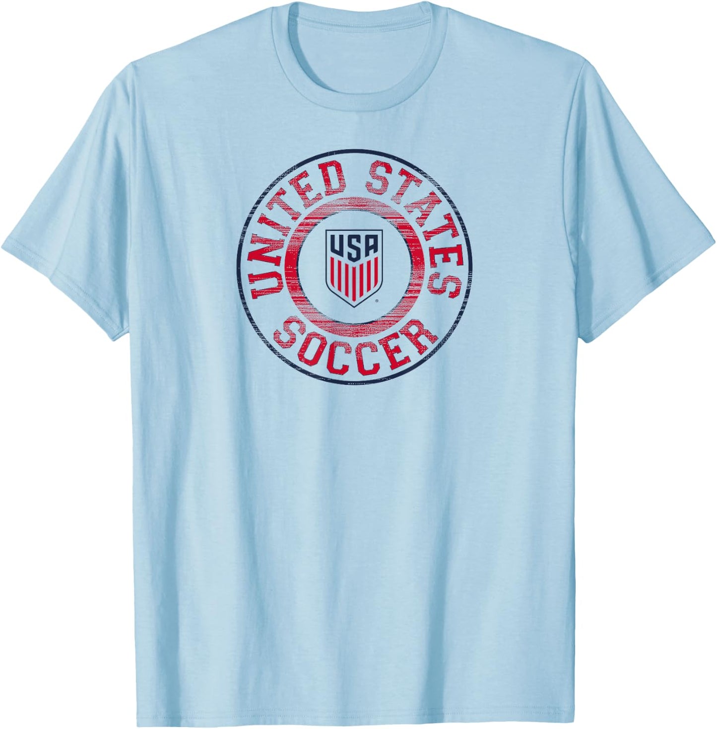 United States Soccer Showtime USMNT Officially Licensed T-Shirt - T-Shirt | Light Blue