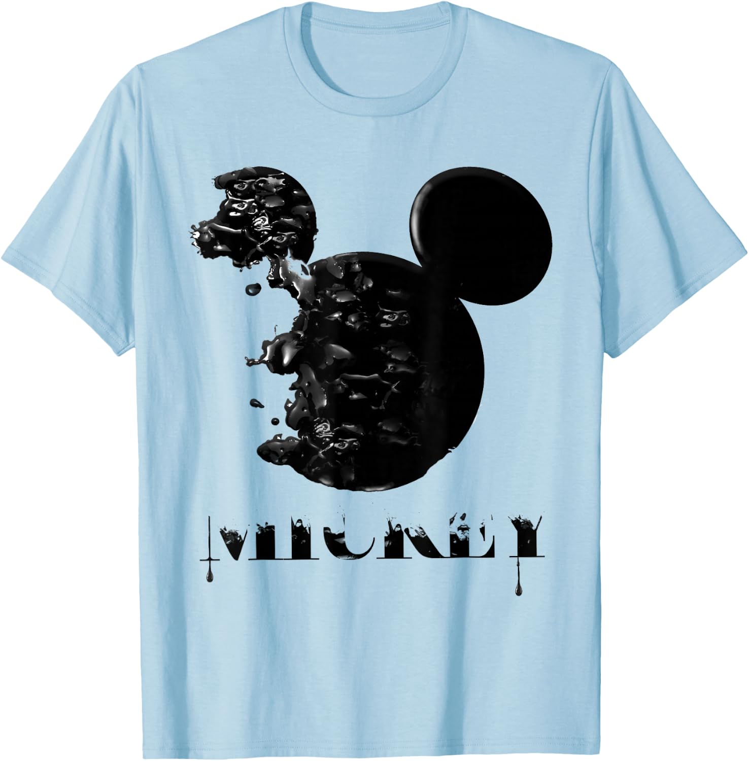 Disney - Mickey Mouse Ink T-Shirt - T-Shirt | Light Blue