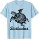 Barbados , gray T-Shirt - T-Shirt | Light Blue