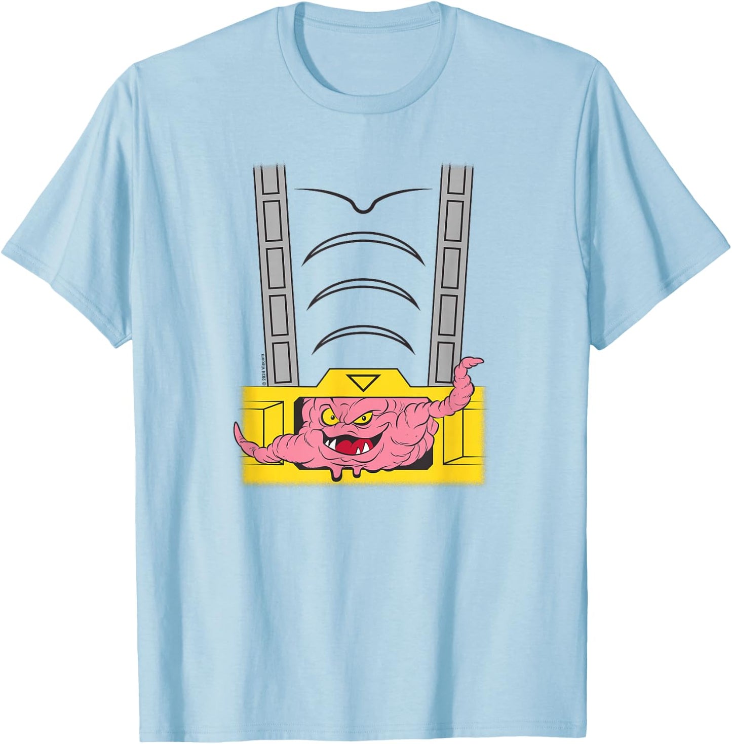 Teenage Mutant Ninja Turtles Krang Suit T-Shirt - T-Shirt | Light Blue