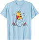 Winnie the Pooh - Pooh Honey Pot Bees T-Shirt - T-Shirt | Light Blue