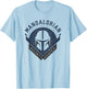 Star Wars Mandalorian Bounty Hunter T-Shirt - T-Shirt | Light Blue