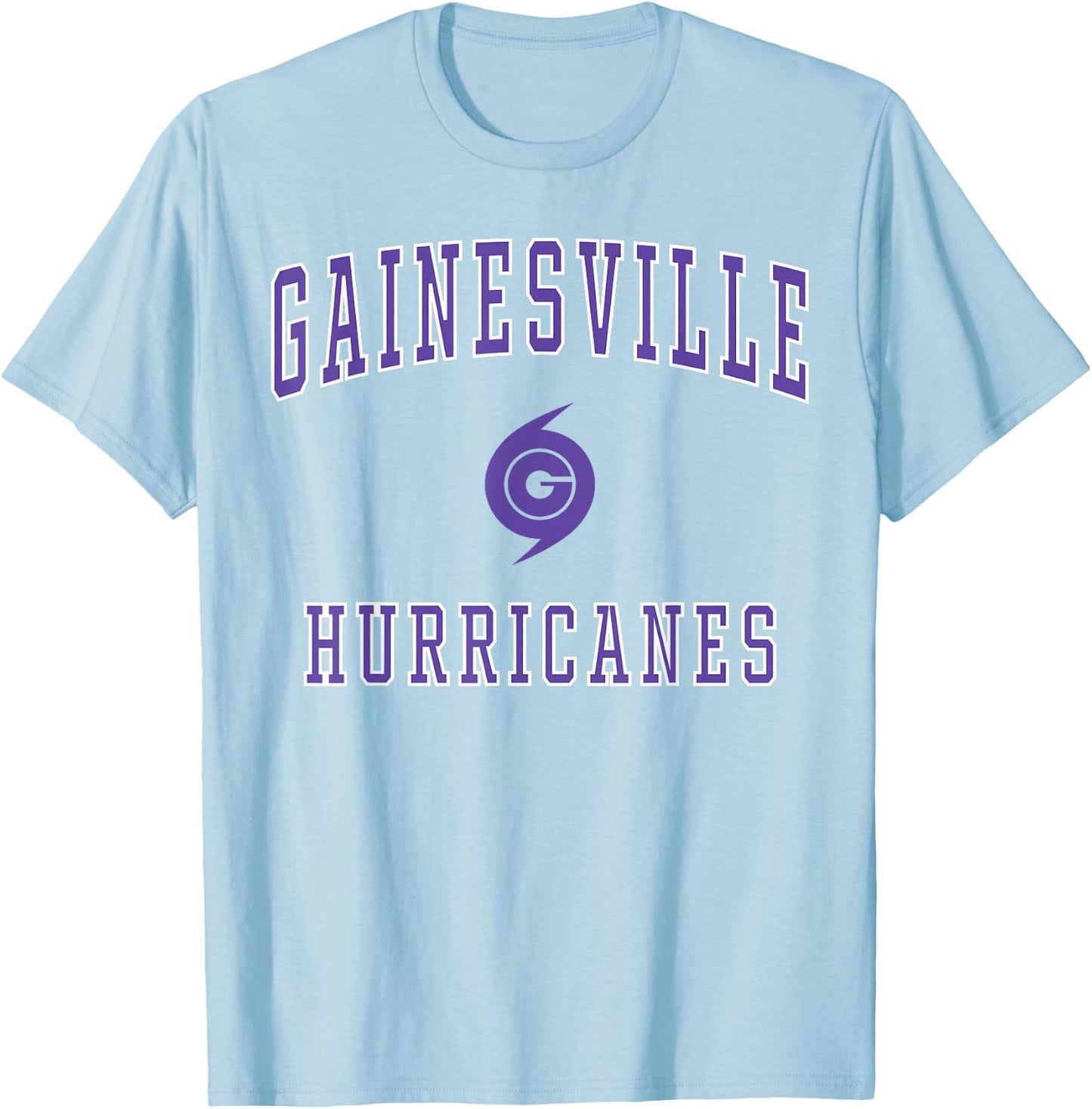Gainesville High School Hurricanes T-Shirt - T-Shirt | Light Blue