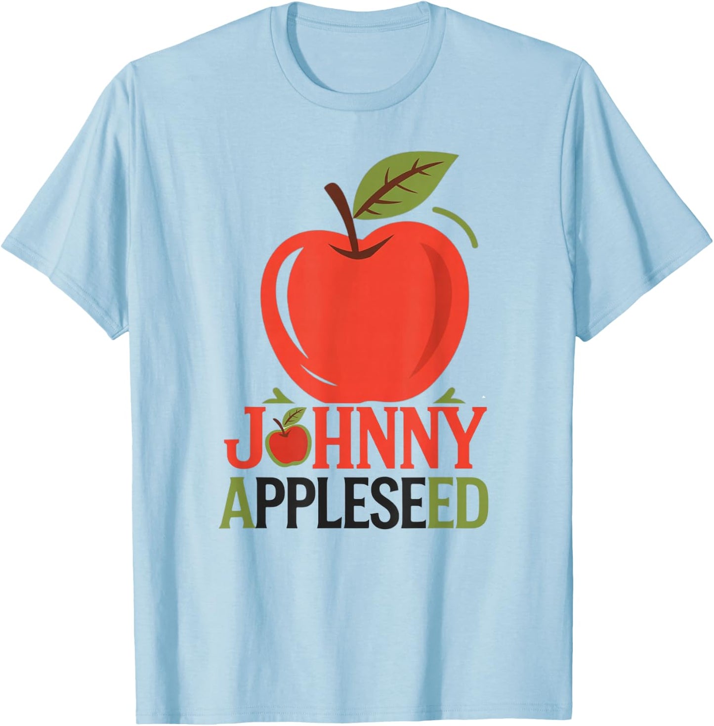 Johnny Appleseed Apple Day Sept 26 Orchard Nursery Kids T-Shirt - T-Shirt | Light Blue