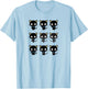 Chococat Many Expressions T-Shirt - T-Shirt | Light Blue
