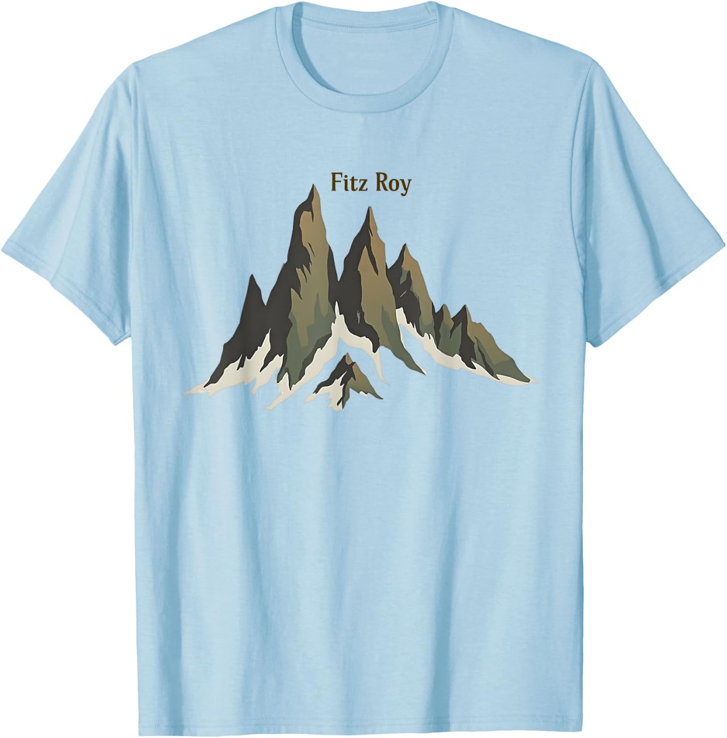 Mt. Fitz Roy T-Shirt - T-Shirt | Light Blue