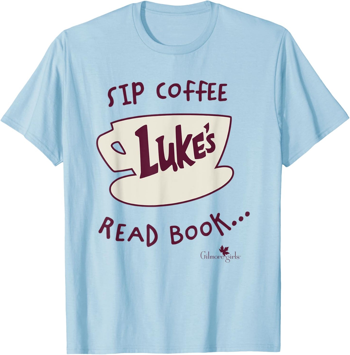 Gilmore Girls I Need Coffee T-Shirt - T-Shirt | Light Blue