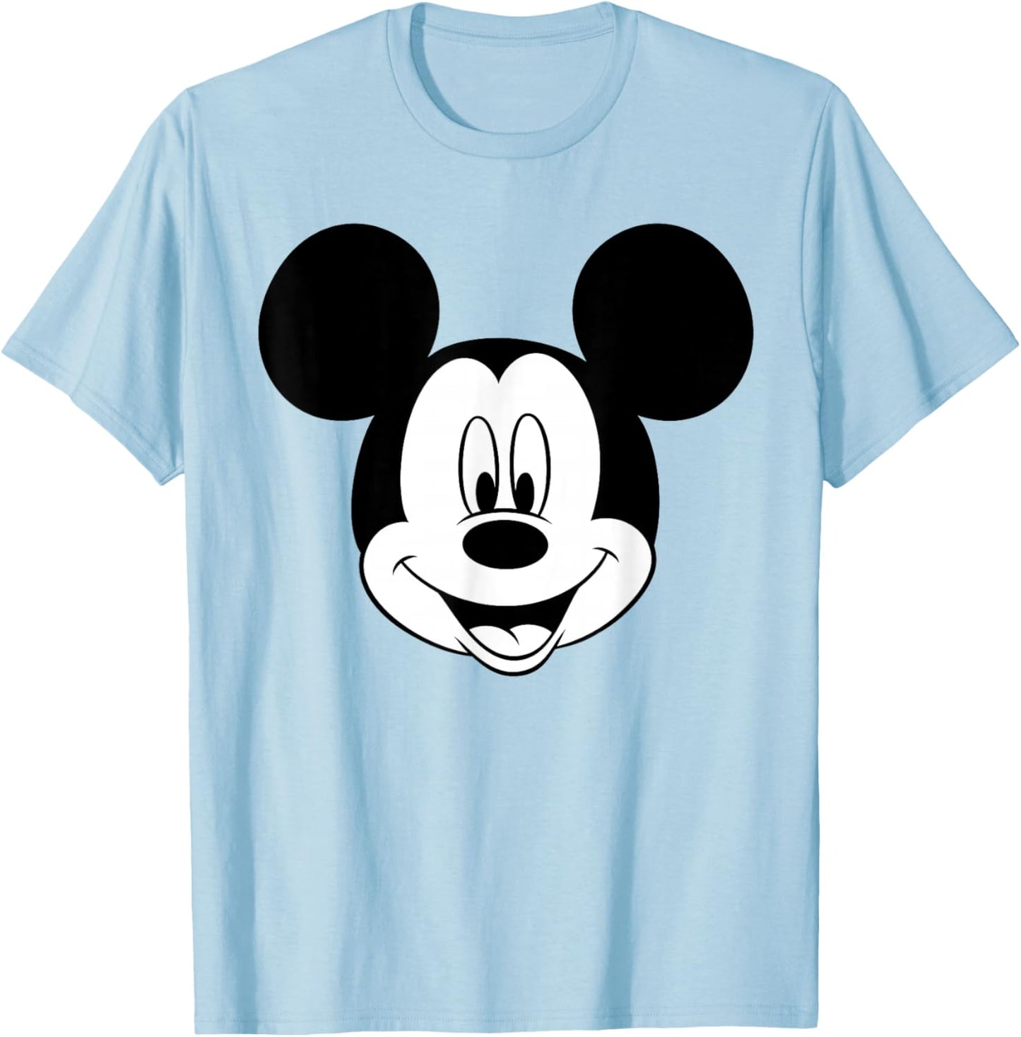 Disney - Mickey Mouse Happy Face T-Shirt - T-Shirt | Light Blue