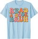 Read A Book Bruh English Teacher Literature Reading Funny T-Shirt - T-Shirt | Light Blue
