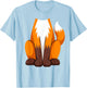 Costume Renard pour Adulte, Homme, Femme, Enfant, garçon et Fille T-Shirt - T-Shirt | Light Blue
