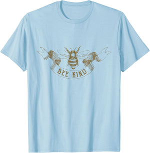 Honey Bee Kindness Shirt Women Bee Kind T-Shirt - T-Shirt | Light Blue