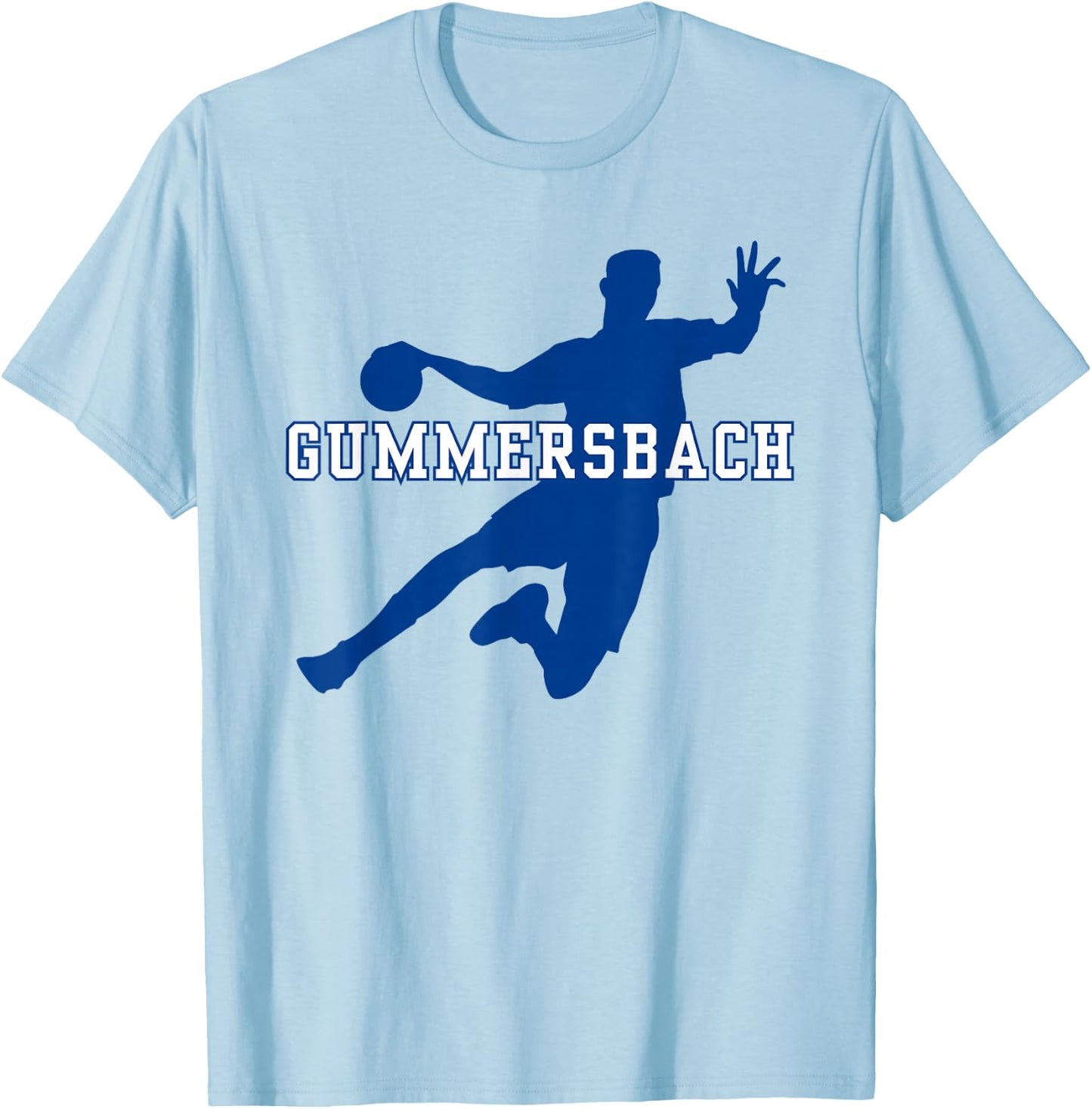 Gummersbach Handball Mannschaft Verein Fan NRW blau weiss T-Shirt - T-Shirt | Light Blue