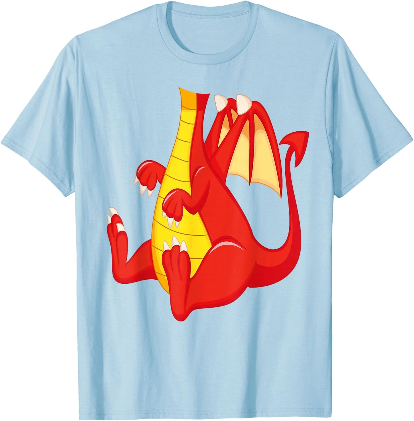 Dragon Shirt Adult Men Women Kids Red Dragon Costume T-Shirt - T-Shirt | Light Blue