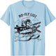 Flying Penguin Adventure No-Fly List Funny Penguin T-Shirt - T-Shirt | Light Blue