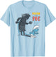 The Smurfs Gargamel Shadow Friend or Foe T-Shirt - T-Shirt | Light Blue
