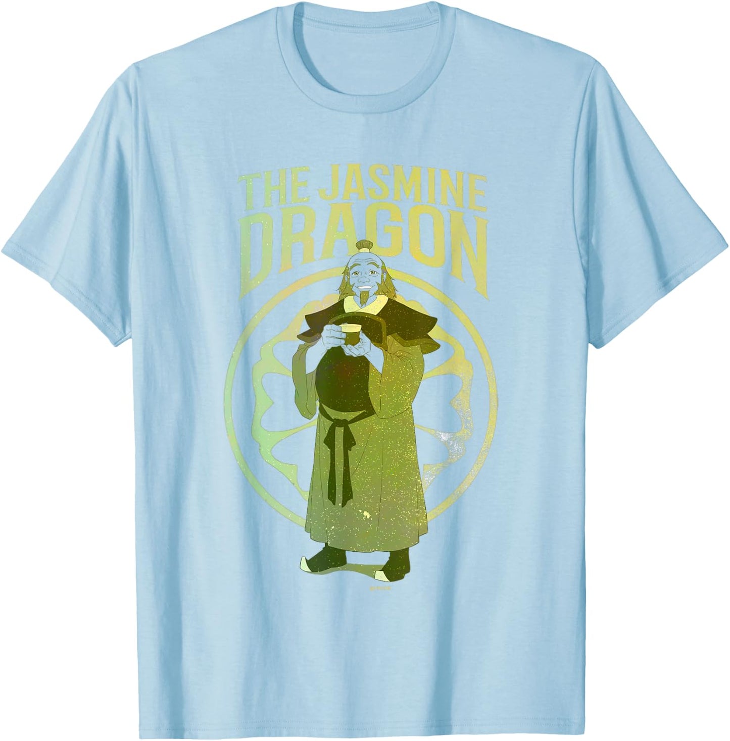 Avatar: The Last Airbender The Jasmine Dragon Uncle Iroh T-Shirt - T-Shirt | Light Blue